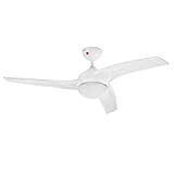 Tristar Ventilatore da Soffitto con Luce e Telecomando VE-5817, 175 giri al minuto, Bianco