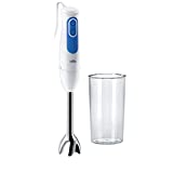 Braun Multiquick 3 MQ 3000 Smoothie Plus Minipimer Frullatore ad Immersione, Mixer con Bicchiere...