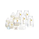 Mam Set Di Biberon, 8 Biberon In Formati Da 130 Ml, 160 Ml E 260 Ml, 1 Succhietto Start Nanò, 4...
