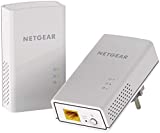 Netgear PL1200-100PES Kit Powerline AV1200, 2 Porte Gigabit, Velocità Fino a 1.2 Gbps, Home Plug...