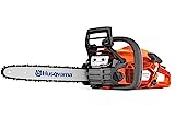 Motosega Husqvarna 130 per Uso Casa e Giardino Potente e Leggera con Barra da 40 cm e Motore X-Torq,...