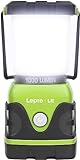 LE Lanterna da Campeggio LED, Lampada Campeggio Impermeabile Portatile, 1000 Lumen 4 Modalità di...