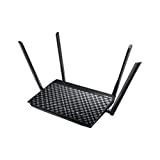 Asus DSL-AC55U Gigabit Modem Router Wireless AC1200 Dual Band 867+300 802.11a/b/g/n/ac, Modem ADSL e...