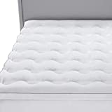 Bedsure Topper Materasso Letto Matrimoniale -Copri Materasso Ergonomico180x200 con Altezza 5 cm,...
