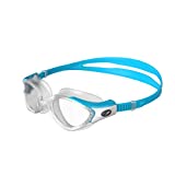 Speedo Futura Biofuse Flexiseal Occhialini da Nuoto, Donna, Blu (Turquoise/Clear) Taglia Unica