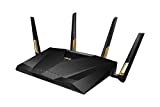 ASUS RT-AX88U Router Gaming AX6000 Dual Band WiFi 6 (802.11ax), Supporto Tecnologia MU-MIMO e OFDMA,...