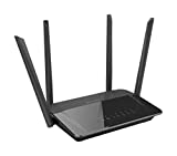 D-Link DIR-842 Router Wireless, Tecnologia AC1200, Doppia Banda, 4 Porte Gigabit + WAN, 4 Antenne...