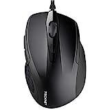 TeckNet PRO S2 Mouse Wired, Mouse USB Ottico con Cavo, 2000 DPI e 6 Pulsanti per PC Notebook...