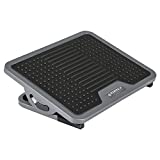 EUREKA ERGONOMIC Poggiapiedi regolabile sotto scrivania Poggiapiedi ergonomico per massaggi Adatto...