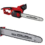Einhell GH-EC 1835 Elettrosega (230-240 V, 1800 W, barra oregon 35,6 cm, taglio 32,5 cm, velocità...