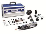 Dremel F0138220JK Multiutensile Cordless al Litio 8220JK, 5 Complementi, 12 V, Nero, 65 Pezzi