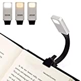 Toolove Luce da Lettura Ricaricabile, Lampada da Lettura Clip USB Portatile, 3 Luminosità Modalità...