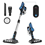 TASVAC Aspirapolvere Senza Fili, 28 kPa Scopa Elettrica Senza Fili Potente con Display Touch, 6 in 1...
