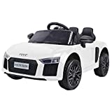 TOYSCAR electronic way to drive Auto Macchina Elettrica 12V R8 Spyder per Bambini LED MP3 con...