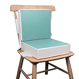 Kalawen Rialzo Cuscino per Bambini 2 Pezzi, Cuscino per Sedia Seggiolino Sedia rialzata per bambini...