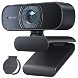 Victure Webcam per PC con Microfono, 1080P Full HD Videocamera per PC, Desktop, Laptop, TV USB, Plug...