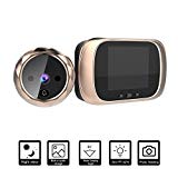 OWSOO Spioncino Elettronico con Display Digitale Porta,Schermo LCD da 2,8 Pollici,Videocitofono...