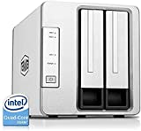 TerraMaster F2-422 2-Bay 10GbE NAS CPU Intel Quad-Core per Server di archiviazione di Rete con...