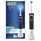 Oral-B Cross Action Vitality 100 Spazzolino Elettrico Base Ricaricabile, 1 Manico, 1 Testina,...