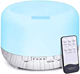 500ml Diffusore di Oli Essenziali con Telecomando, Tenswall Ultrasuoni Umidificatore Diffusore di...