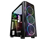 EMPIRE GAMING – Case PC Gamer Diamond ARGB Mid-Tower ATX – Pannello Frontale Diamante plexiglass...