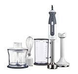 Kenwood HDP402WH Triblade Mixer ad Immersione, 800 W, Grigio/Bianco
