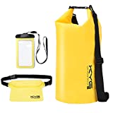 KYG Borsa Impermeabile a Tracolla Regolabile 20L Kit 3 in 1 Sacca Acqua Resistente Custodia Case Per...