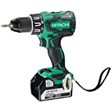 Hitachi DV18DBSL, trapano avvitatore a percussione, 18 V, 2 x 5ah, in cofanetto, DV18DBSLWJ