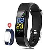 F-FISH Orologio Fitness Tracker Pressione Sanguigna Cardiofrequenzimetro da Polso Uomo Donna...