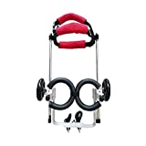 PLDDY Carrozzina per animali domestici, Anziani, Cani, Scooter, Cani disabili, Ausiliari, Esercizi...