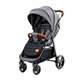 Kinderkraft Passeggino Leggero GRANDE, Elegante, Ampia Cappottina, Pieghevole con una Mano,...
