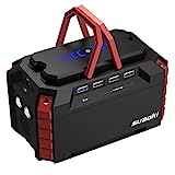 SUAOKI Generatore Portatile Solare 150Wh, QC3.0 Accumulatore di Energia, 3 modalità Ricaricabile 4...