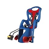 Bellelli Pepe Standard Seggiolino Bici Posteriore per Bambini, Blu