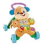Fisher-Price Cagnolino Primi Passi Spingibile, Giocattolo Elettronico Educativo con Musica e Suoni,...