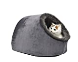 VERTAST Gatto Cane Piccolo Lettini e divanetti Accogliente Animali Igloo Lettini Hideout Cave,...