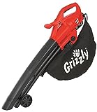 Grizzly Aspiratore Soffiatore Aspirafoglie ELS 2614–2 E, da 2.600 W, 40L