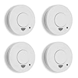 Smartwares 10.100.41 RM250/4 1YR Rilevatore di Fumo 4 Pezzi, 9 V
