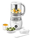 Philips Avent SCF883/01 EasyPappa Plus 4 in 1 Cuocipappa Multifunzione, Cuoci a Vapore, Frulla,...