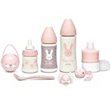 Suavinex Wecolme Baby Set per Neonati, Collezione Hygge Colore Rosa