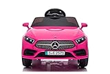 Babycar Mercedes CLS 350 AMG ( Rosa ) Nuova con Sedile in Pelle Macchina Elettrica per Bambini...
