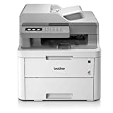 Brother DCPL3550CDW Stampante Multifunzione a Colori LED senza FAX, Velocità di stampa 18 ppm,...