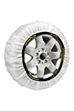 Goodyear GOD8011 Catene da Neve Tessile Ultra Grip, M, Set di 2, Bianco