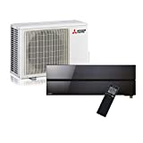 Mitsubishi Electric MSZ-LN35VGB-E1 Kit Climatizzatore Inverter, Onyx Black, 105 x 97 x 38 cm
