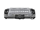 De'Longhi BQ80 Barbecue Grill Elettrico con Griglia e Bistecchiera, AMPIA SUPERFICIE 41x28, Doppia...