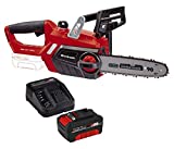 Einhell Elettrosega a Batteria GE-LC 18/25 Li Power X-Change, Ioni Litio, 18 V, 25 cm Lunghezza...