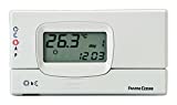 Fantini Cosmi C31 Cronotermostato da Parete con display a programmazione settimanale, a batterie,...