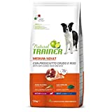 Natural Trainer Medium Cibo per Cani Adulti con Prosciutto crudo - 12kg
