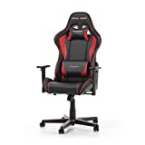 DXRacer (l'originale) Formula F08 Sedia Gaming, Finta pelle, Nero & Rosso, 145-180 cm