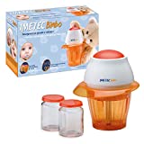 Imetec Bimbo HM3 Omogeneizzatore, 2 Vasetti Salvafreschezza, Lame Acciaio Inox, Funzionamento ad...