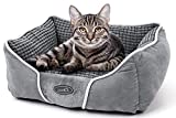 Pecute Cuccia Gatto Letto per Cani Piccoli Gatti Peluche Ultra-Morbido Rettangolare Lavabile in...